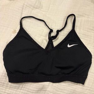 Nike Women's Black and White Sports Bra